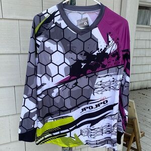 JPOJPO  Cycling Graphic Long Sleeve Jersey NWT